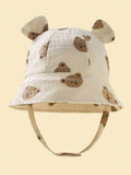 Baby Ear Bucket Hat Teddybear