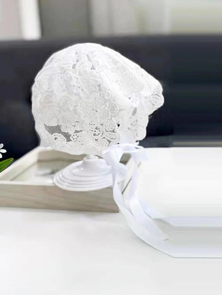 Baby Vintage White Lace Hat
