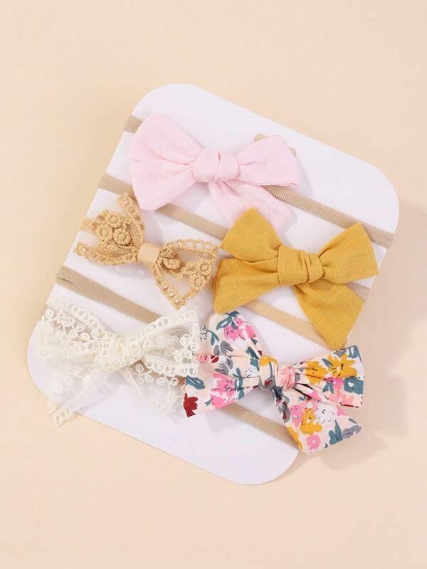 Baby 5 Piece Headband Set Mix 13