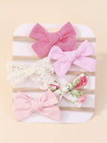 Baby 5 Piece Headband Set mix 6