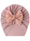 Baby Bow Turban Dusty Pink