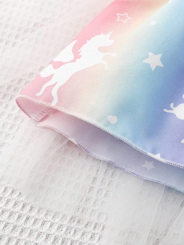 Baby Unicorn Ruffle Dress