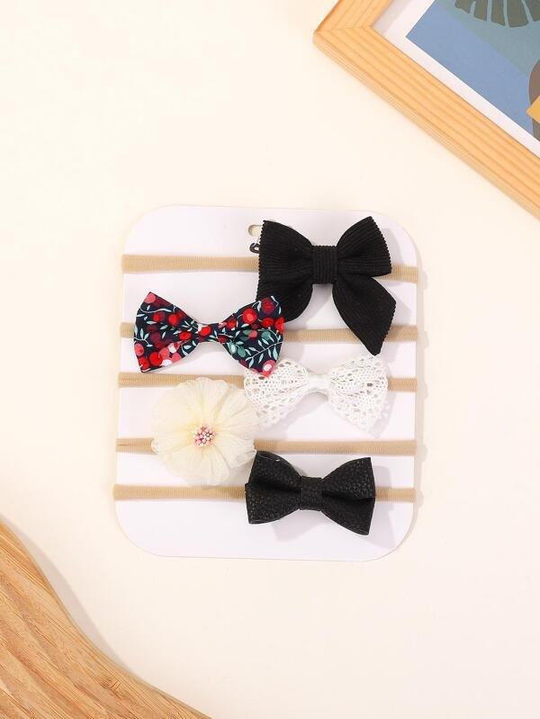 Baby 5 Piece Headband Set mix 11