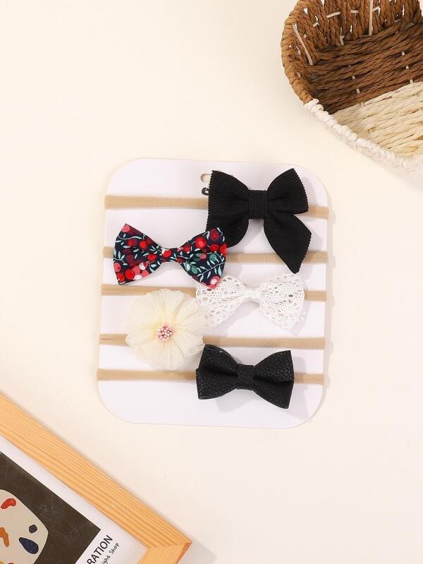 Baby 5 Piece Headband Set mix 11