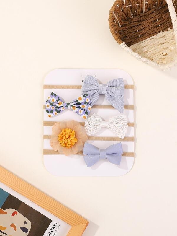 Baby 5 Piece Headband Set mix 9