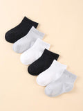 Baby Set of 6 Breathable Socks (0-6M)