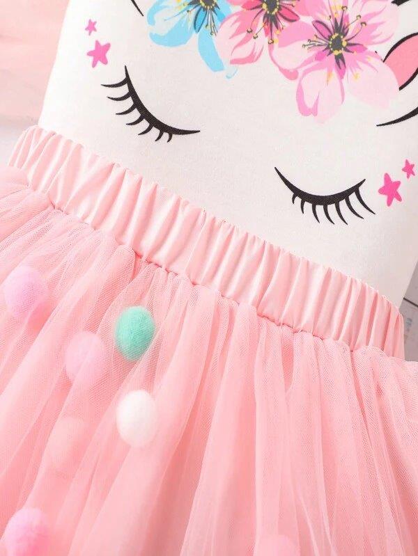 Toddler Girls Pom Pom 2 Piece Set