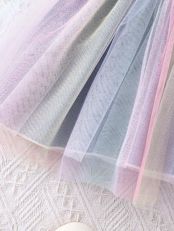 Baby Shirt Mesh Dress