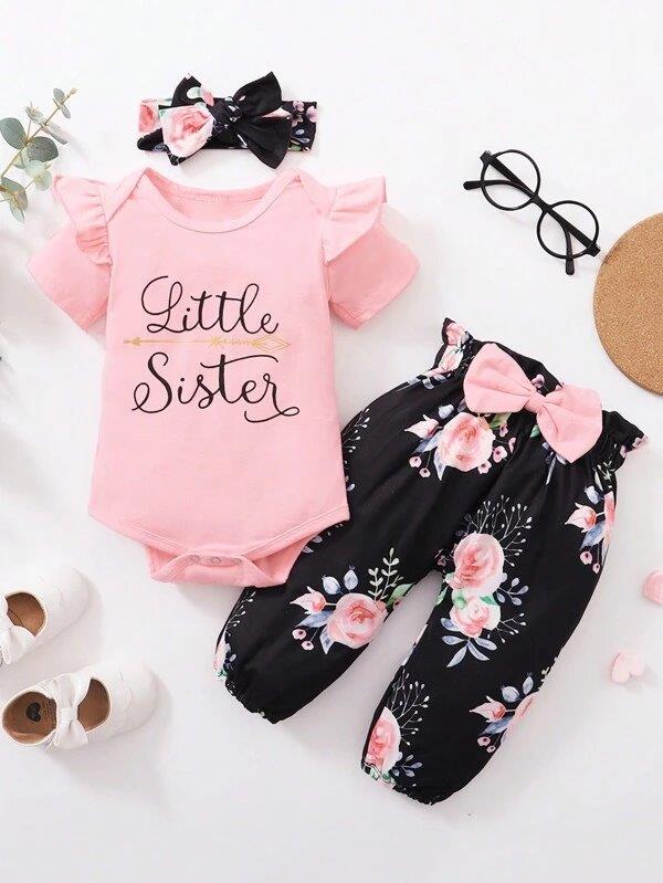 Baby Little Sister 3 Piece Set