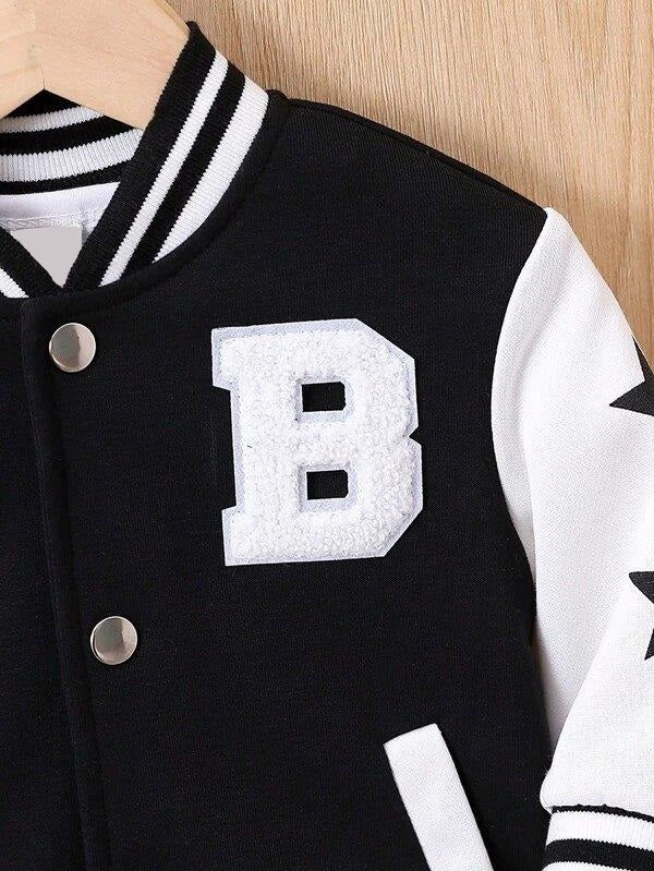 Baby Star Varsity Jacket Without Tee