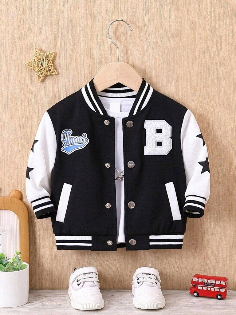 Baby Star Varsity Jacket Without Tee