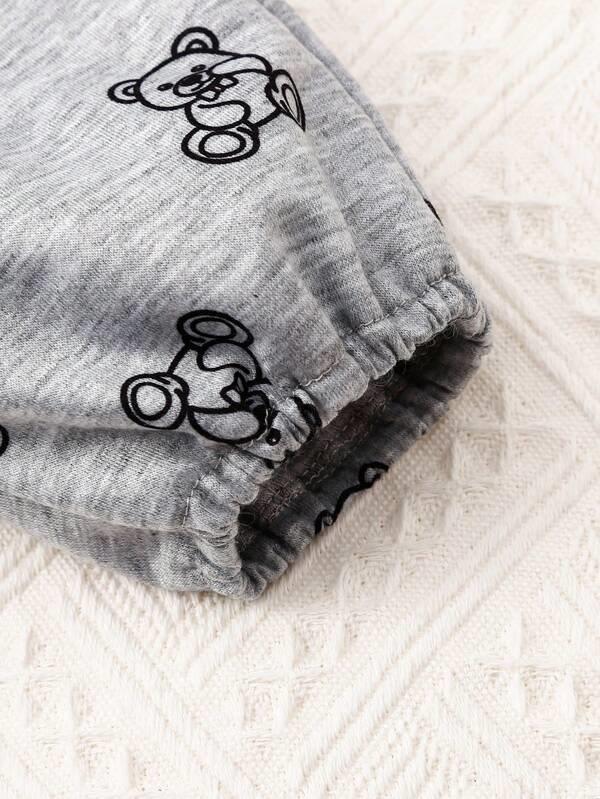 Baby Teddy Vest And Pants Set