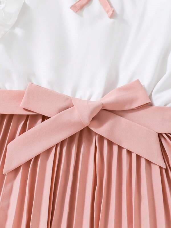 Toddler Girls Pleated Dress