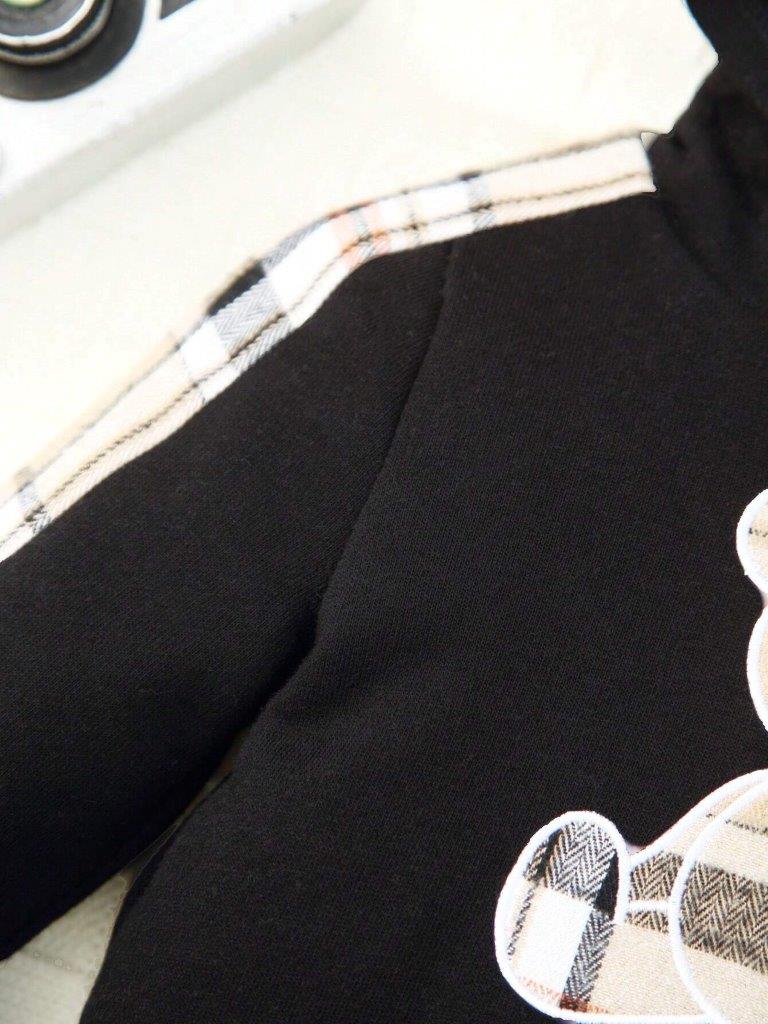 Baby Plaid Teddy 2 Piece Set
