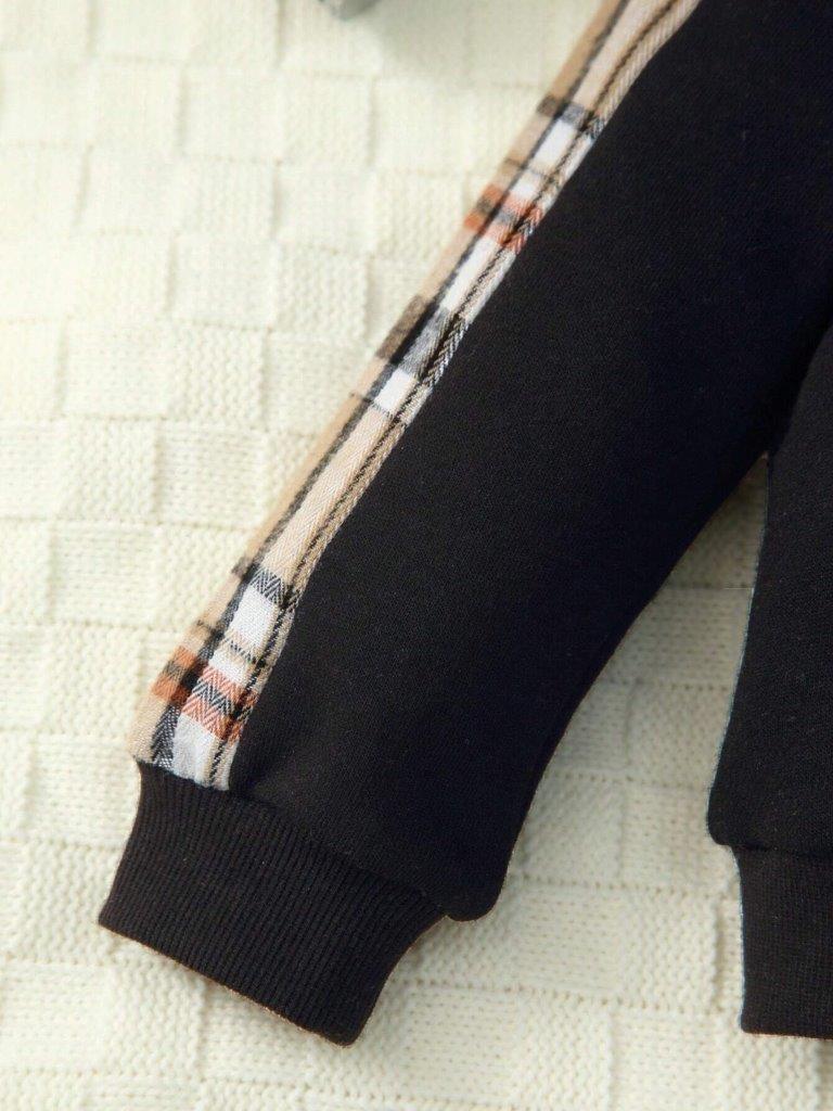 Baby Plaid Teddy 2 Piece Set