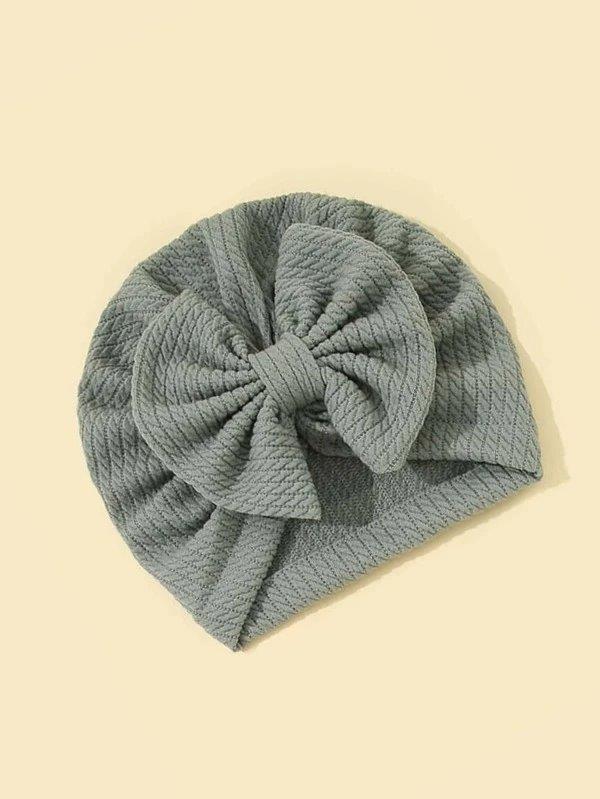 Baby Bow Turban Green
