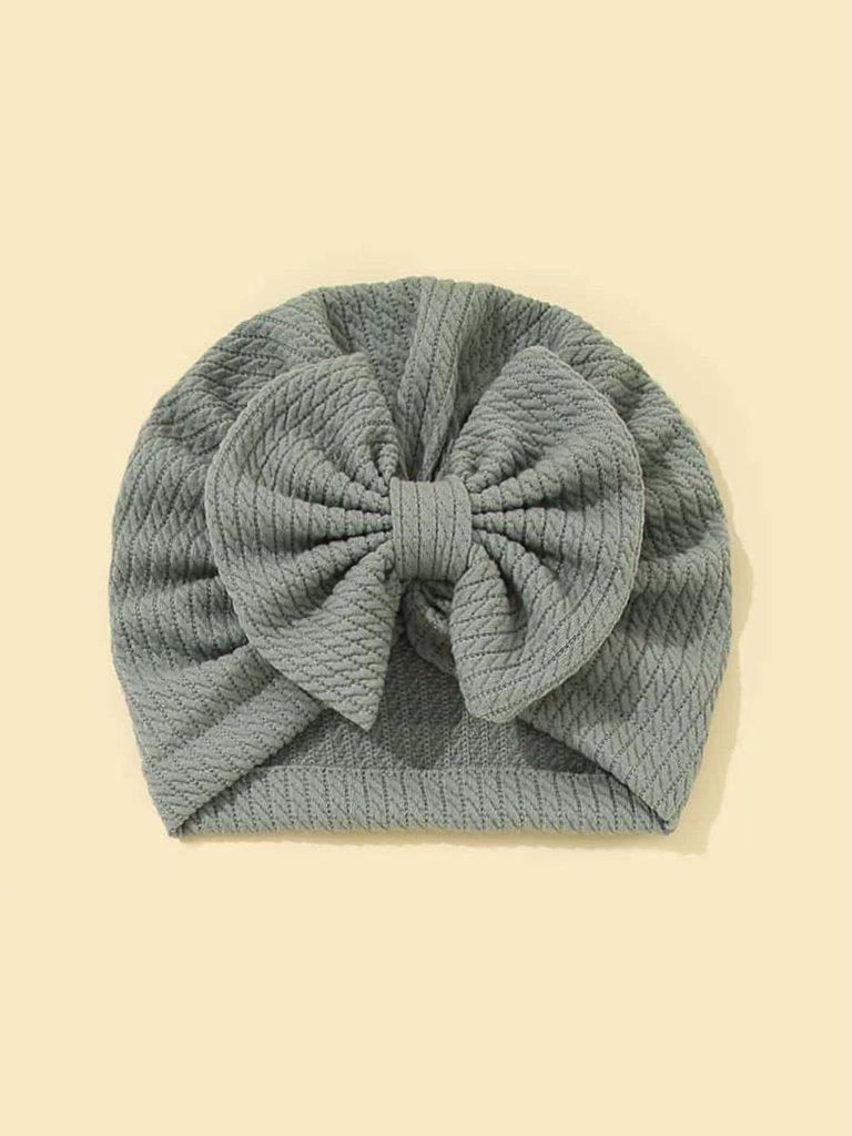 Baby Bow Turban Green