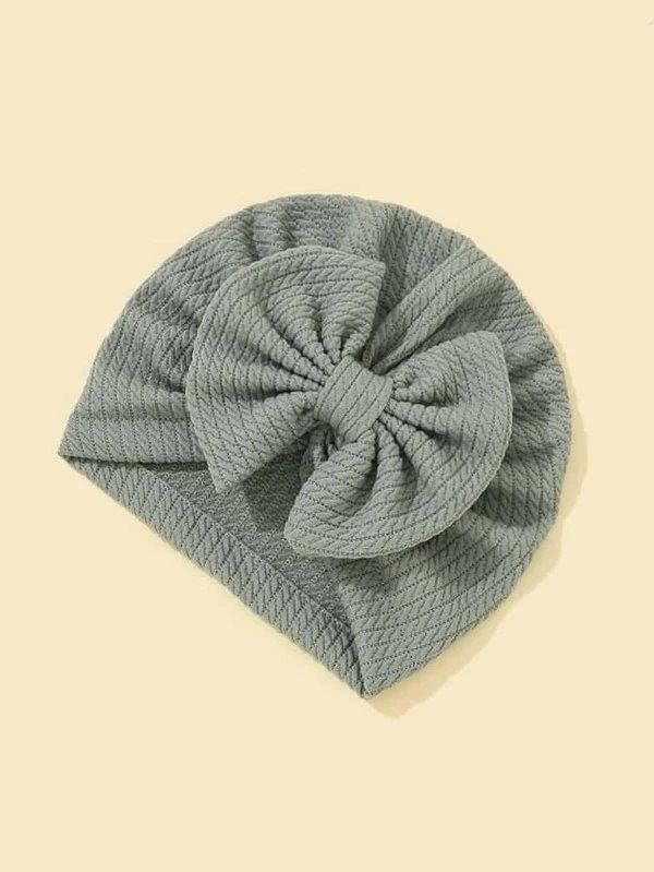 Baby Bow Turban Green