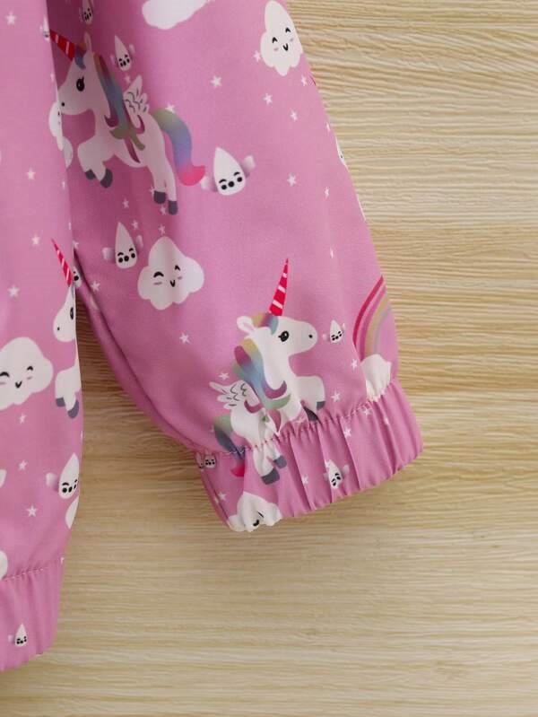 Toddler Girls Unicorn Jacket
