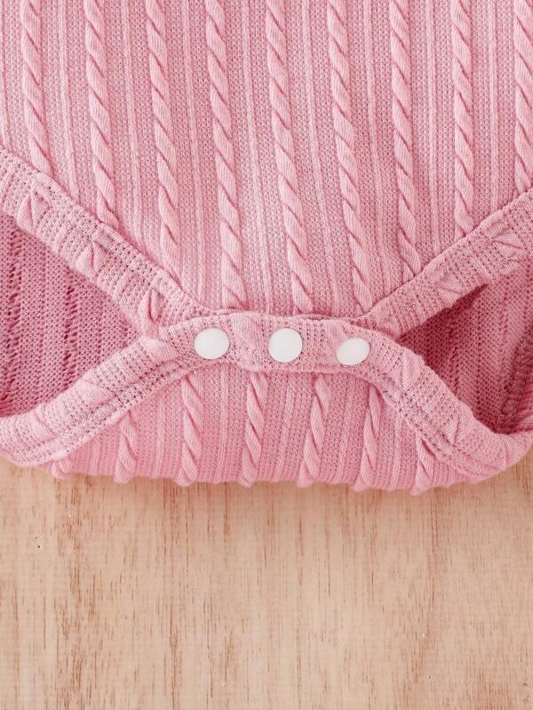 Baby Ruffle Bodysuit And Ruffle Pants Set
