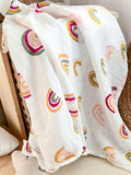 Baby Rainbow Muslin Blanket