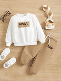 Baby Letter Graphic 2 Piece Set