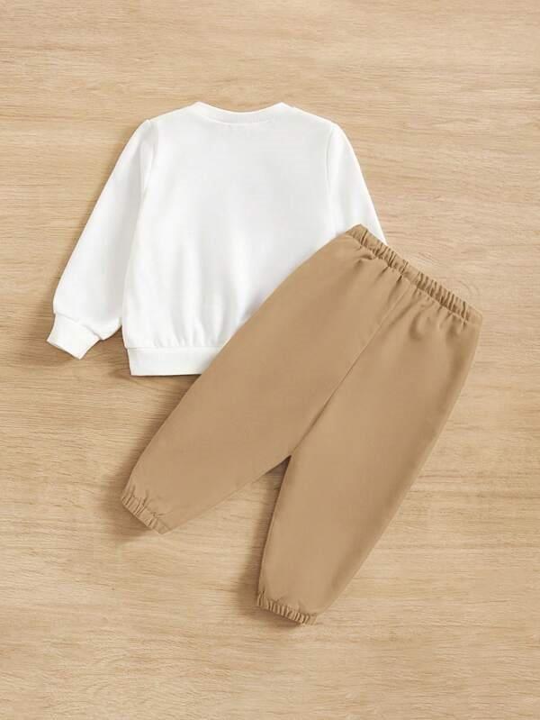 Baby Letter Graphic 2 Piece Set