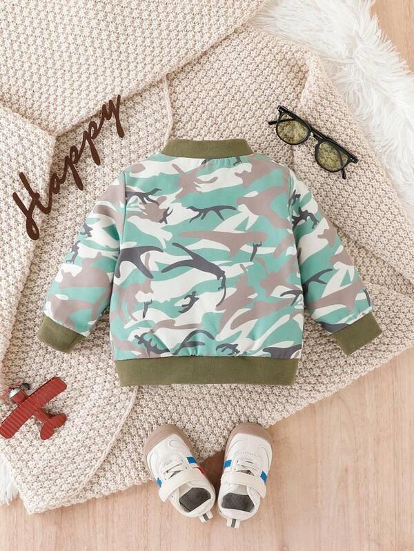 Baby Camo Print Jacket