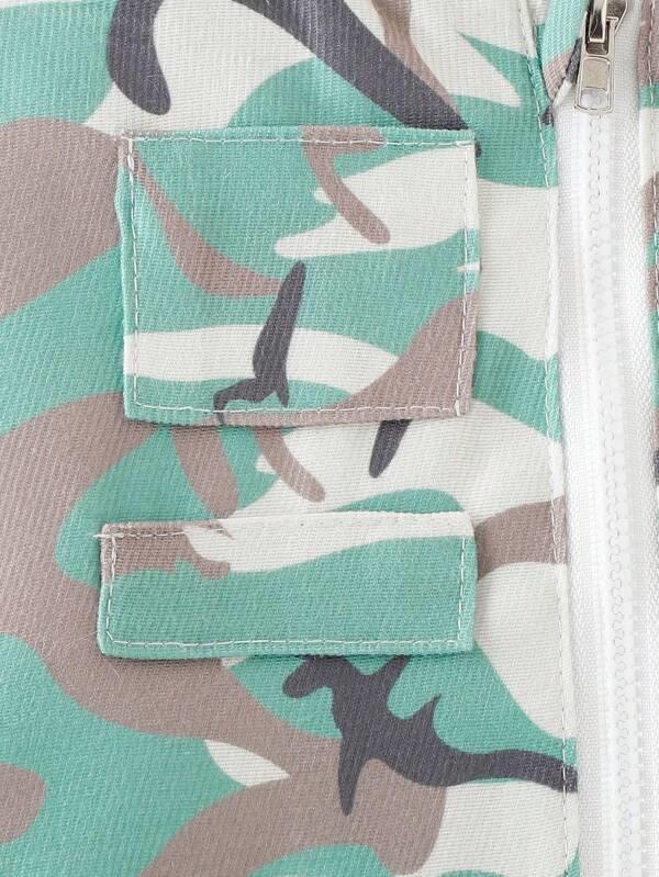 Baby Camo Print Jacket