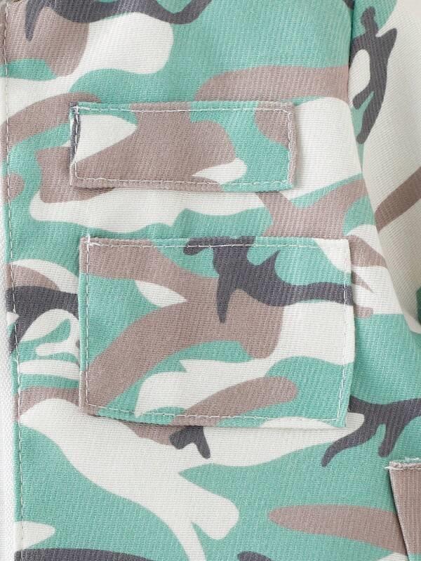 Baby Camo Print Jacket
