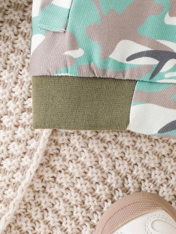 Baby Camo Print Jacket