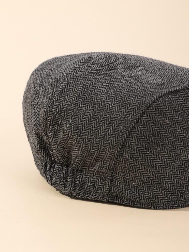 Baby Beret Hat Dark Grey (3-12 Mnths)