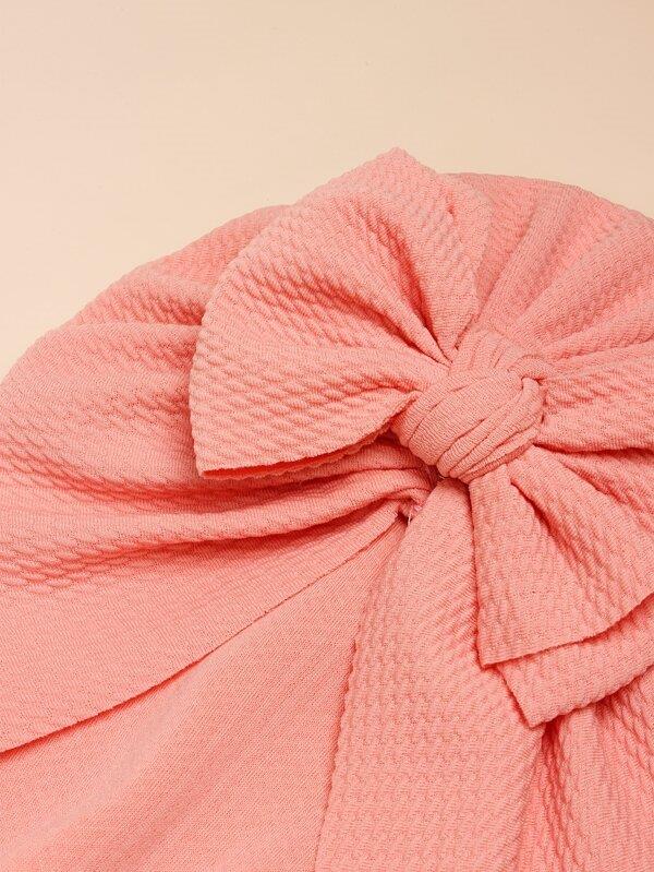 Baby Bow Turban textured