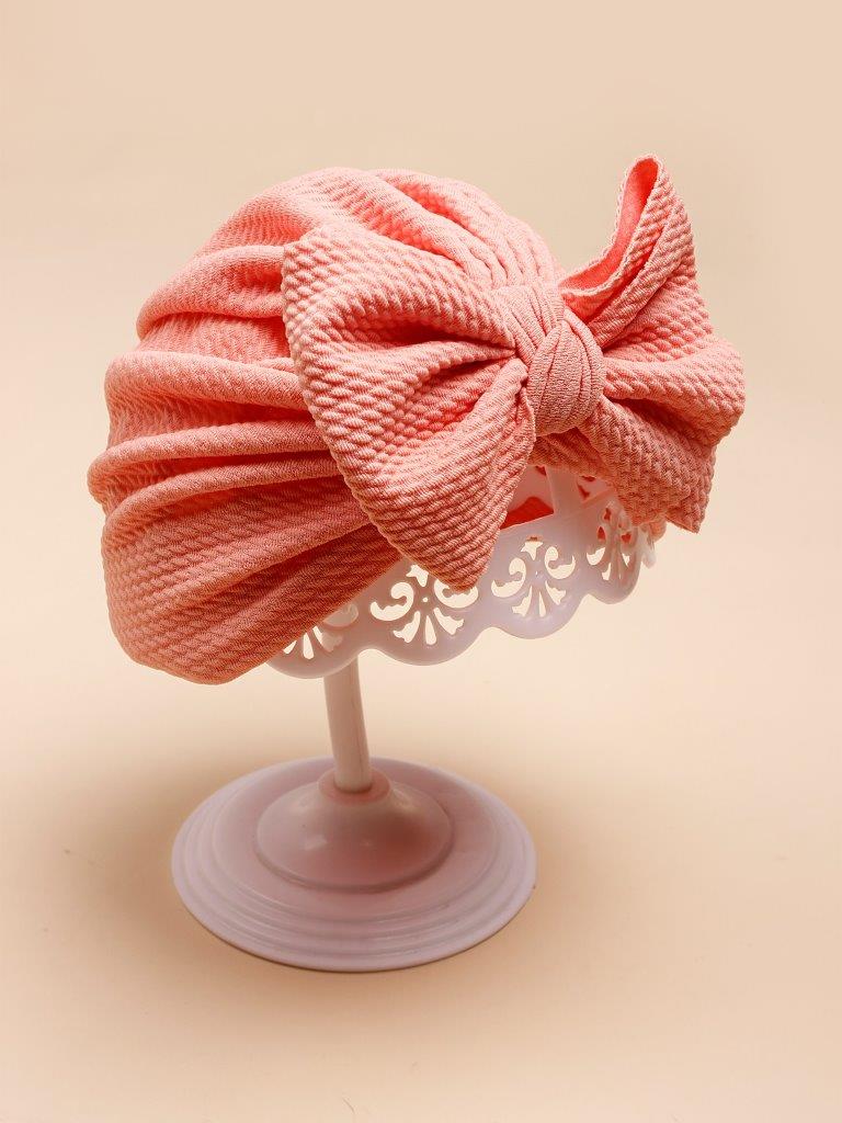 Baby Bow Turban textured