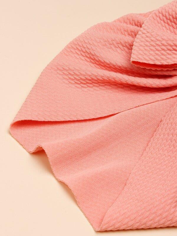 Baby Bow Turban textured