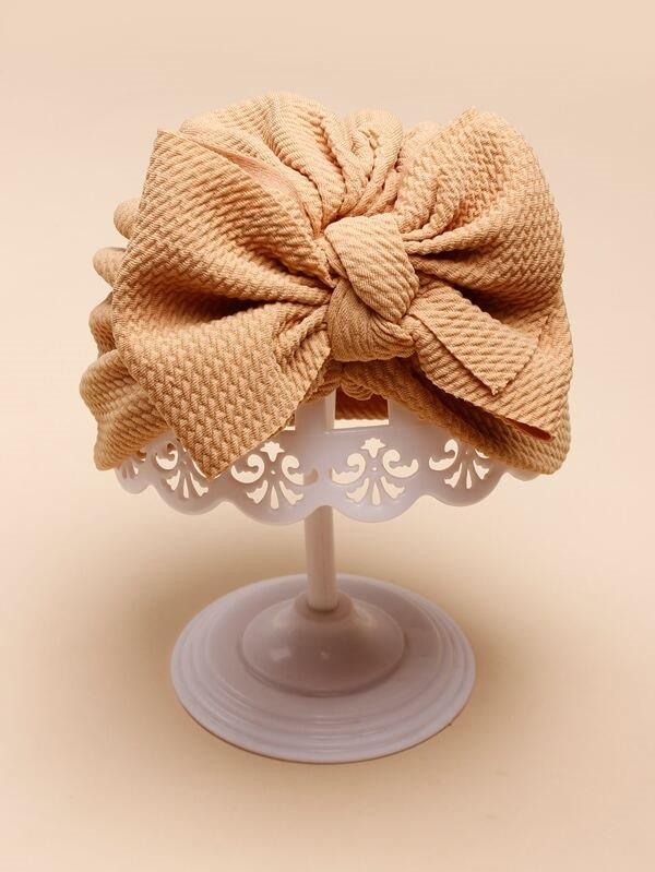 Baby Bow Turban textured 2