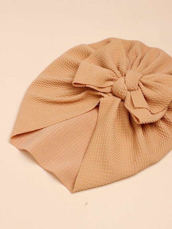 Baby Bow Turban textured 2