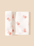 Baby Bunny Muslin Blanket