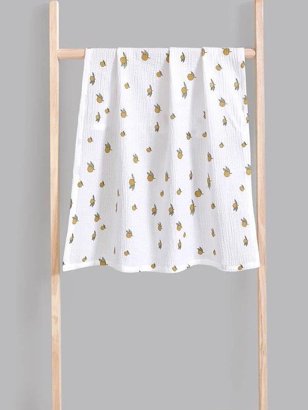 Baby Lemon Muslin Blanket