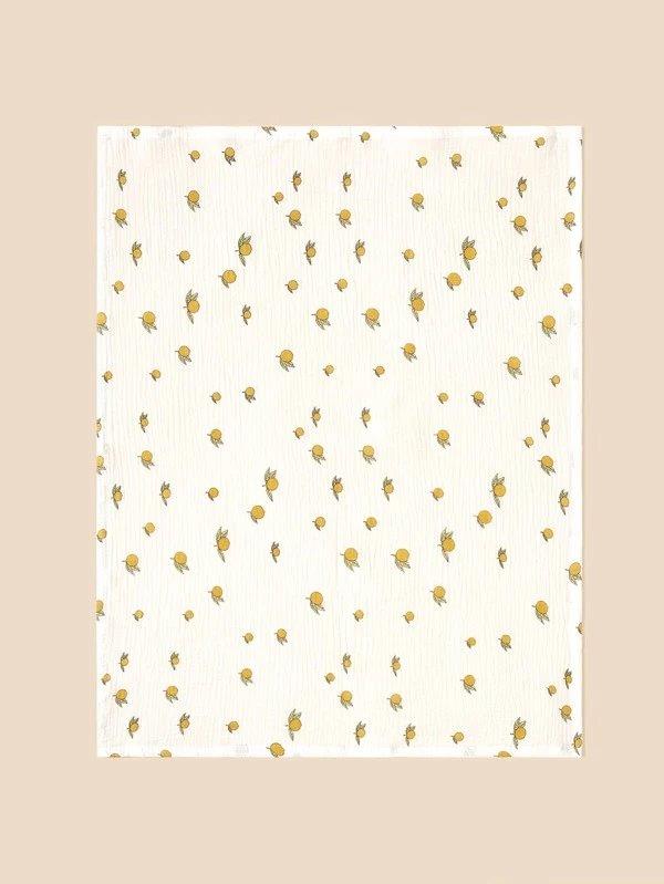 Baby Lemon Muslin Blanket