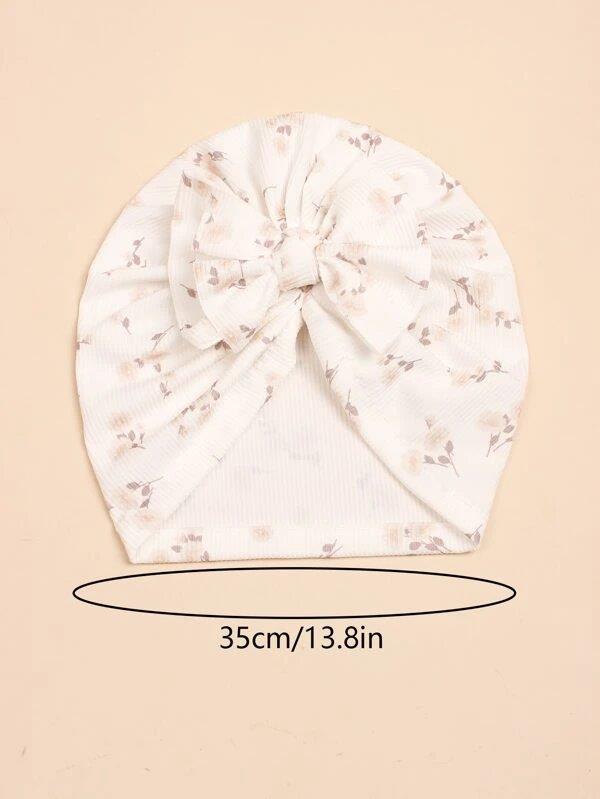 Baby Flower Bow Turban 1