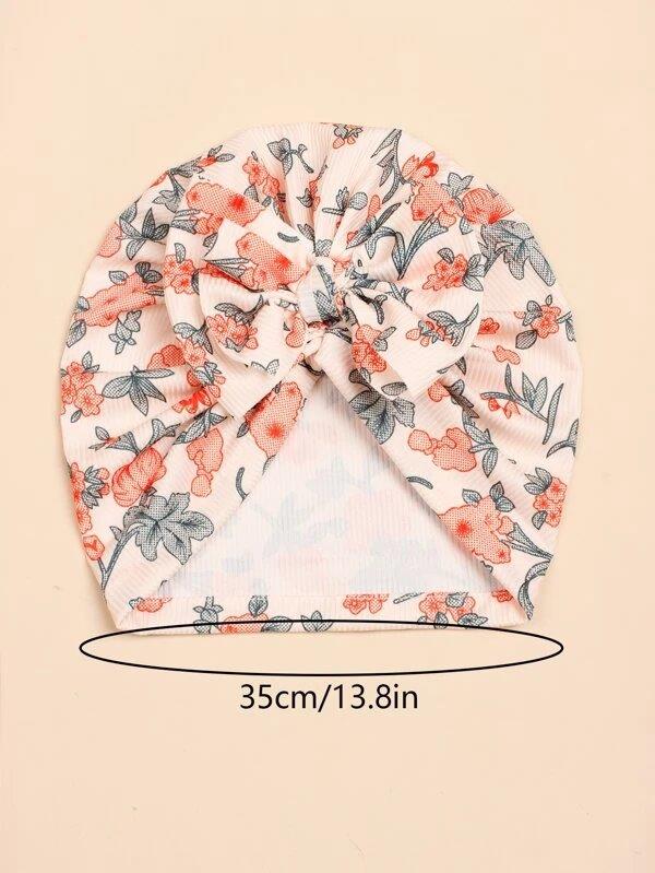 Baby Flower Bow Turban 2
