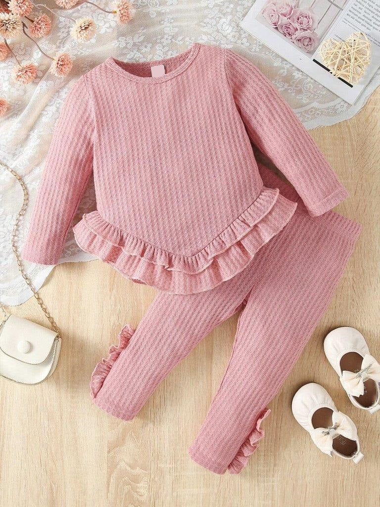 Baby Ruffle Hem 2 Piece Set