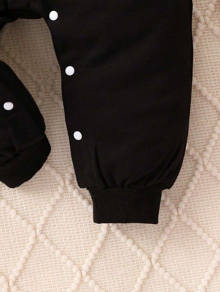 Baby Tuxedo Bow Tie 2 in 1 Jumpsuit