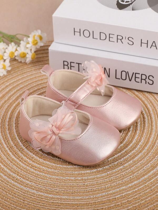 Baby Flower Princess Flats Pink