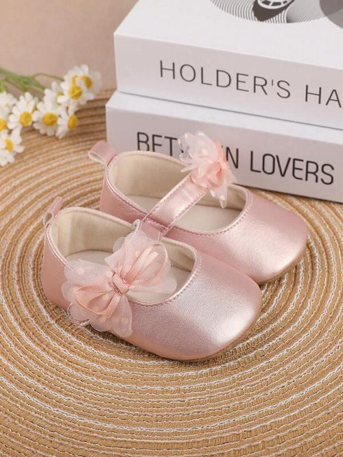 Baby Flower Princess Flats Pink