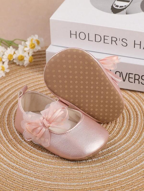 Baby Flower Princess Flats Pink