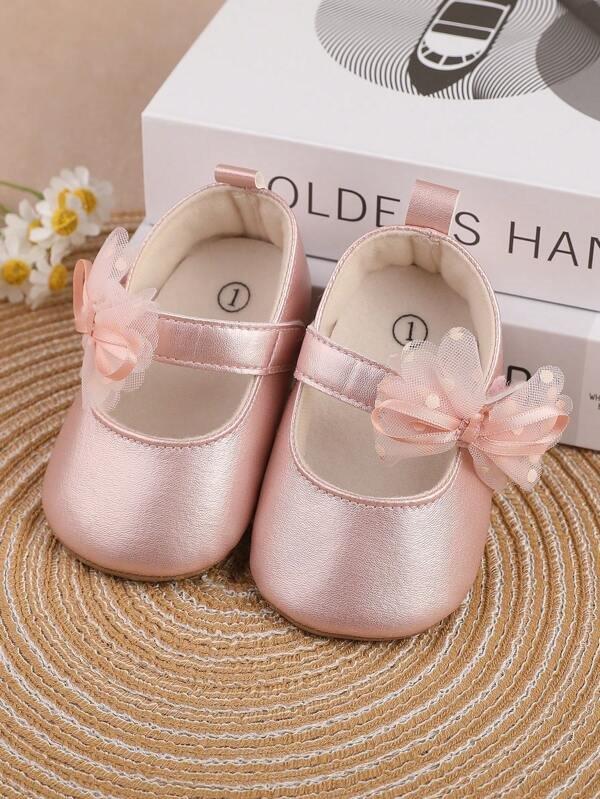 Baby Flower Princess Flats Pink