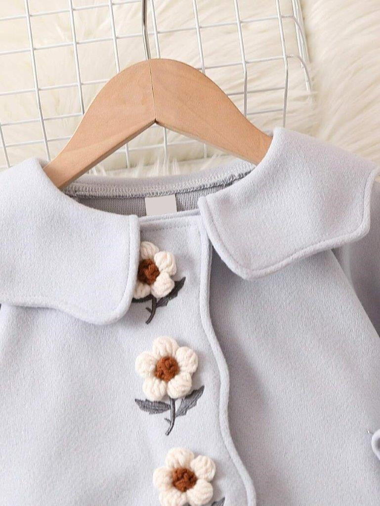 Baby Flower Pattern Coat