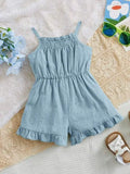 Baby Cami Romper Blue